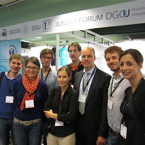 Studierende auf dem Jahreskongress der Fachgesellschaften