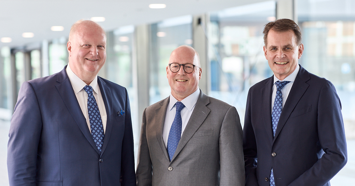 Die drei Kongresspräsidenten des DKOU 2025